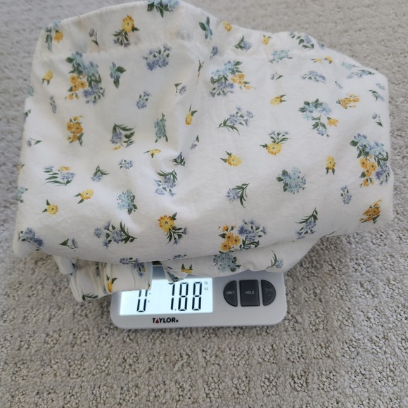 Grannycore Floral Cropped Windbreaker Jacket Women's Size M - Picture 7 of 7